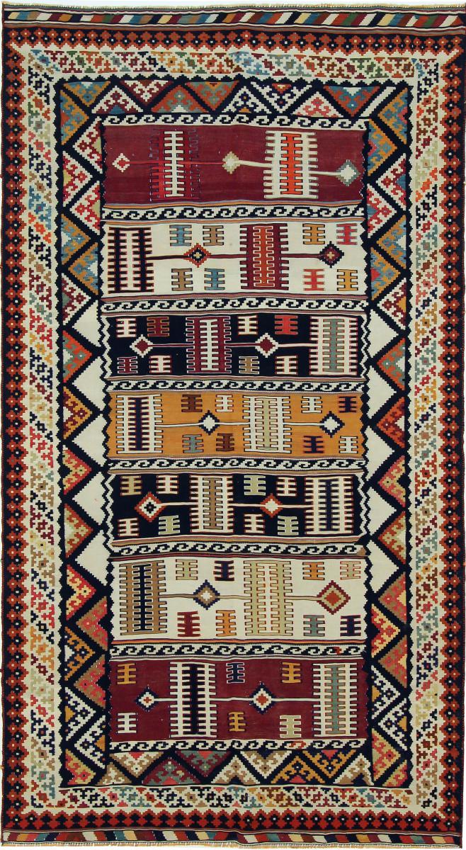 Perzisch tapijt Kilim Fars 268x145 268x145, Perzisch tapijt Handgeweven