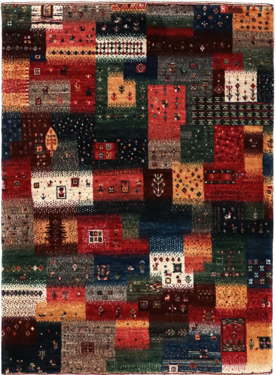  ペルシャ絨毯 ペルシャ ギャッベ ペルシャ ロリbaft Nowbaft 123x88 123x88,  ペルシャ絨毯 手織り