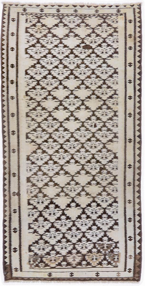 Perserteppich Kelim Fars Antik 184x96 184x96, Perserteppich Handgewebt
