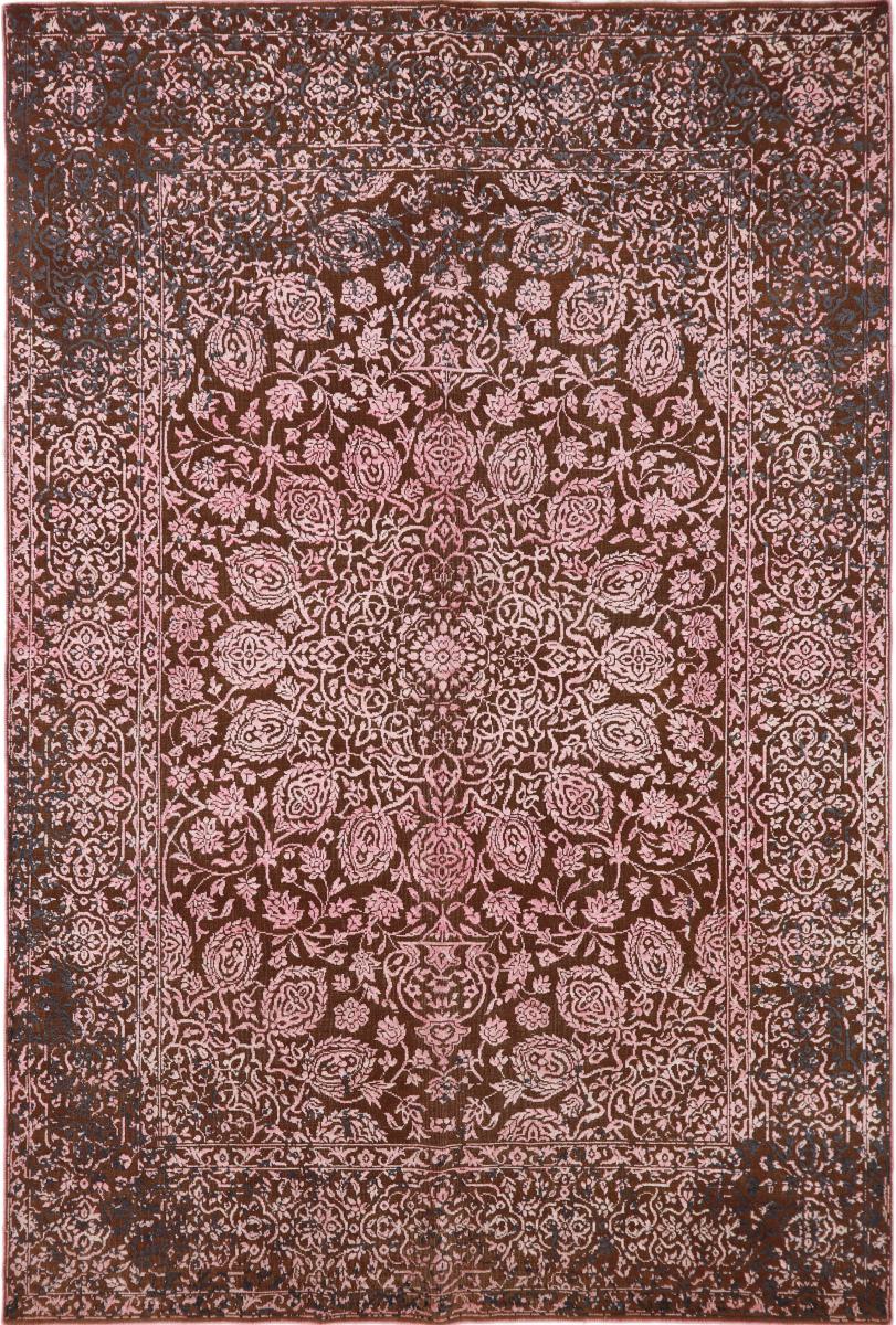 Indiaas tapijt Sadraa 8'1"x5'6" 8'1"x5'6", Perzisch tapijt Handgeknoopte