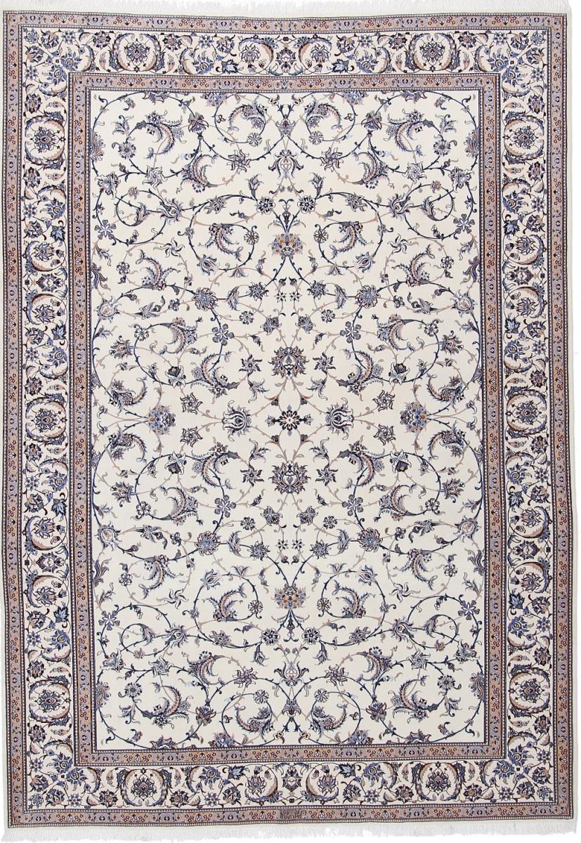 Perzisch tapijt Nain 6La 9'4"x6'7" 9'4"x6'7", Perzisch tapijt Handgeknoopte