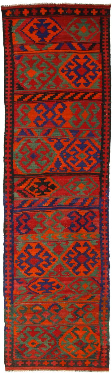 Persian Rug Kilim Fars Azerbaijan Antique 15'5"x4'8" 15'5"x4'8", Persian Rug Woven by hand