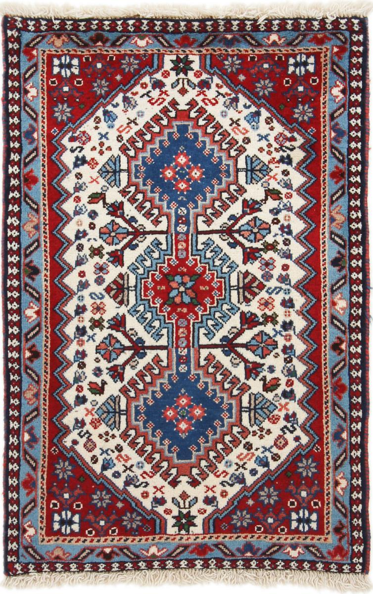 Persian Rug Abadeh 91x59 91x59, Persian Rug Knotted by hand
