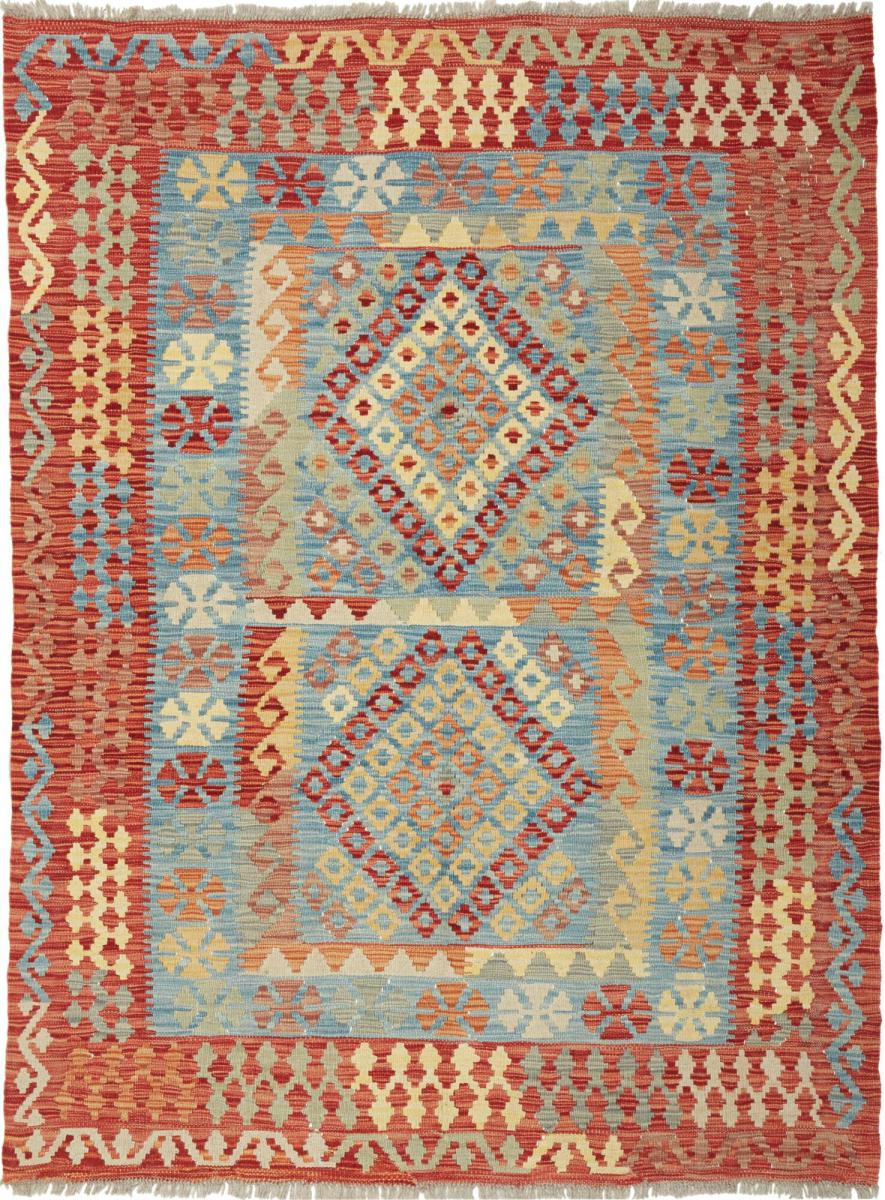 Afghanischer Teppich Kelim Afghan 178x131 178x131, Perserteppich Handgewebt
