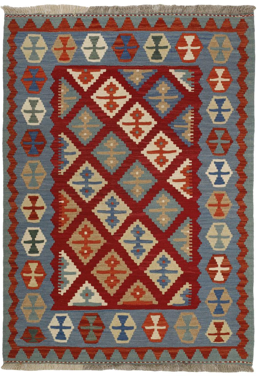  ペルシャ絨毯 キリム Fars 5'8"x4'1" 5'8"x4'1",  ペルシャ絨毯 手織り
