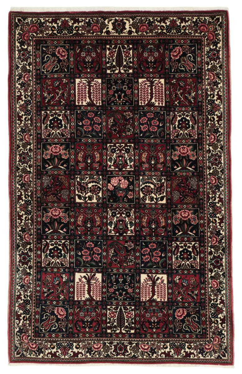  ペルシャ絨毯 バクティアリ 161x101 161x101,  ペルシャ絨毯 手織り