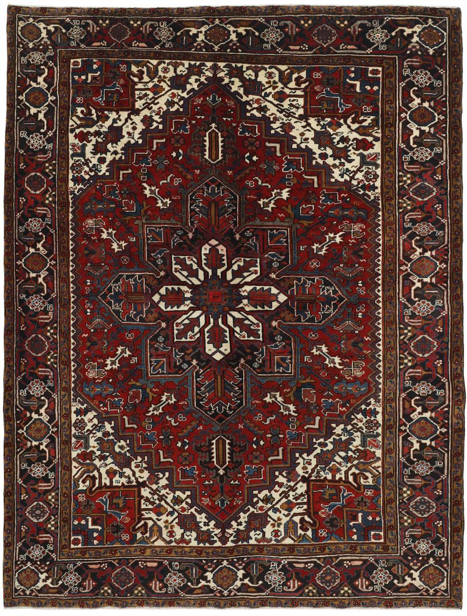 Tapis persan Heriz 282x214 282x214, Tapis persan Noué à la main