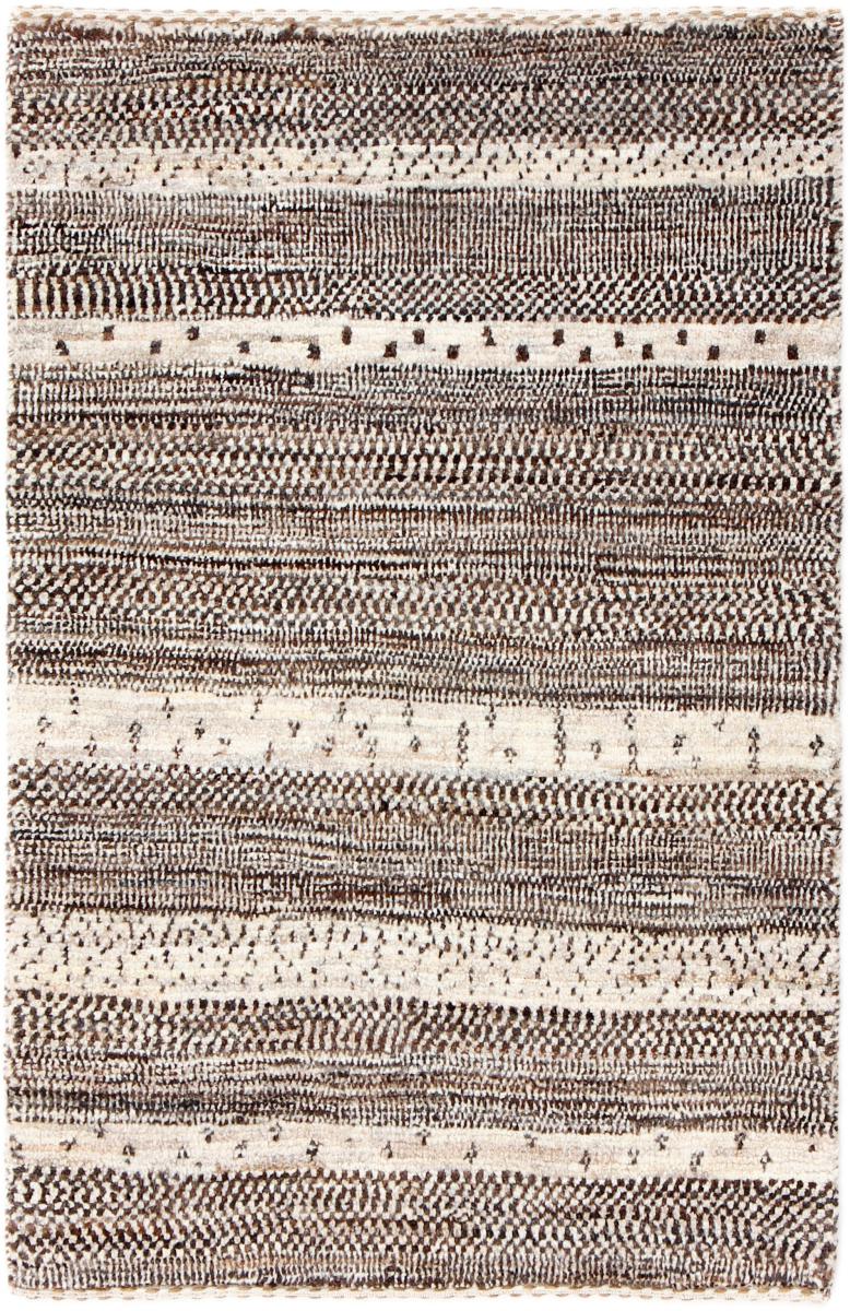 Tapis persan Persan Gabbeh Loribaft Nowbaft 83x56 83x56, Tapis persan Noué à la main