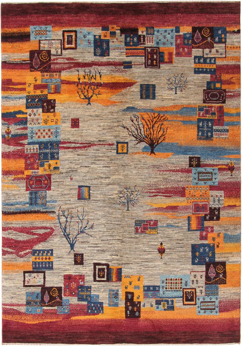 Perzisch tapijt Perzisch Gabbeh Loribaft Nature 229x160 229x160, Perzisch tapijt Handgeknoopte