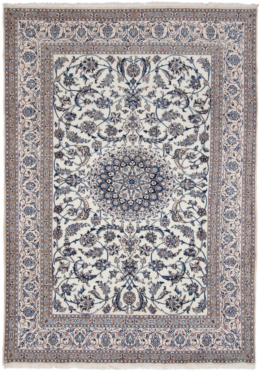 Perzisch tapijt Nain 9La 9'7"x6'9" 9'7"x6'9", Perzisch tapijt Handgeknoopte