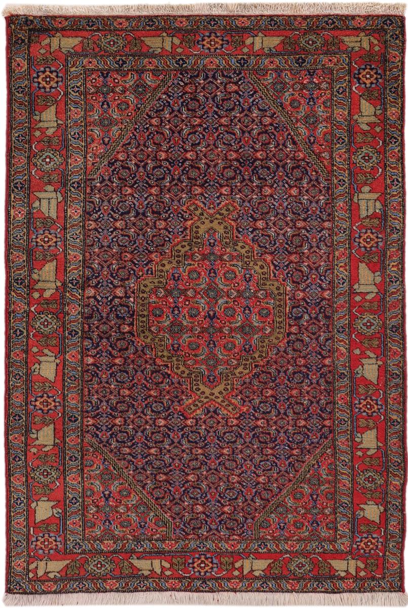Persian Rug Tabriz 5'1"x3'5" 5'1"x3'5", Persian Rug Knotted by hand