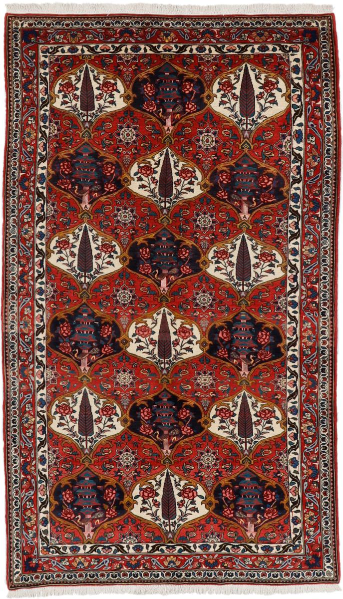 Persian Rug Bakhtiari 8'8"x4'11" 8'8"x4'11", Persian Rug Knotted by hand
