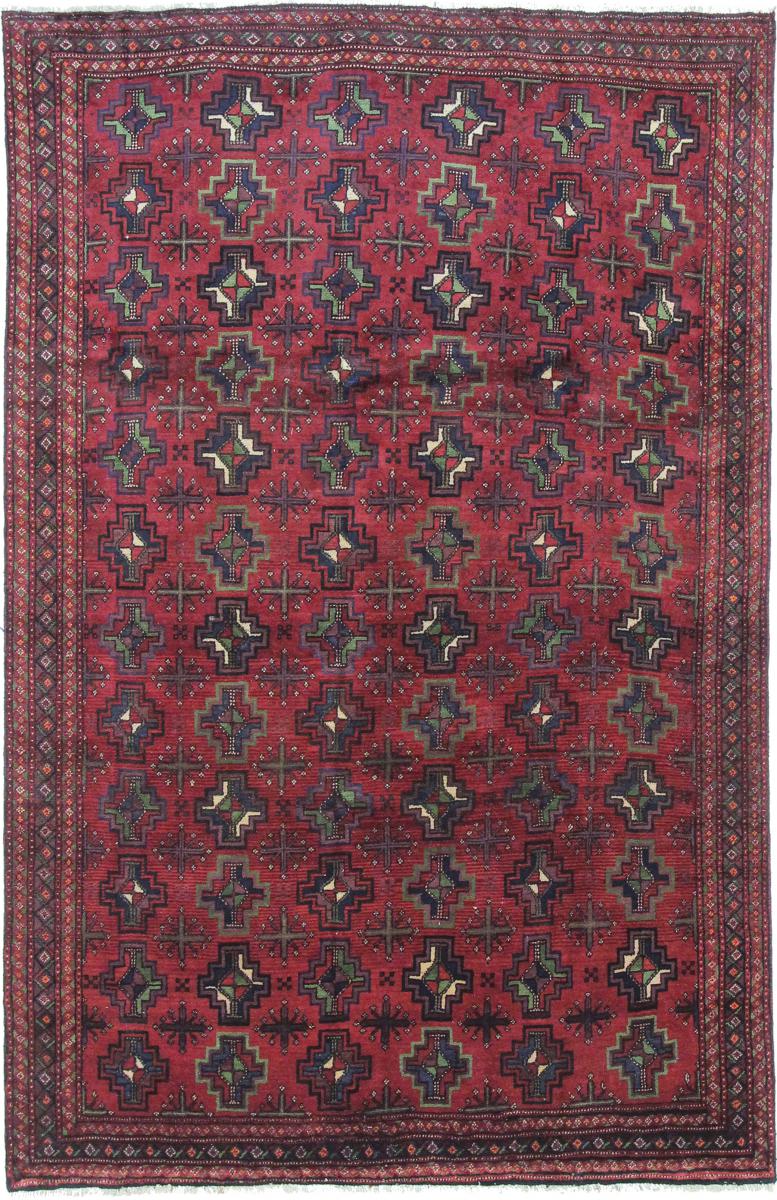 Persian Rug Kordi Ghoochan 10'1"x6'8" 10'1"x6'8", Persian Rug Knotted by hand