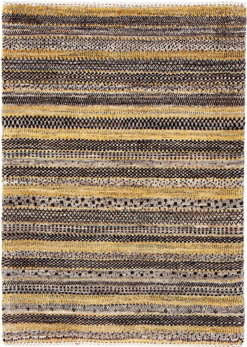 Tapis persan Persan Gabbeh Loribaft Nowbaft 86x61 86x61, Tapis persan Noué à la main