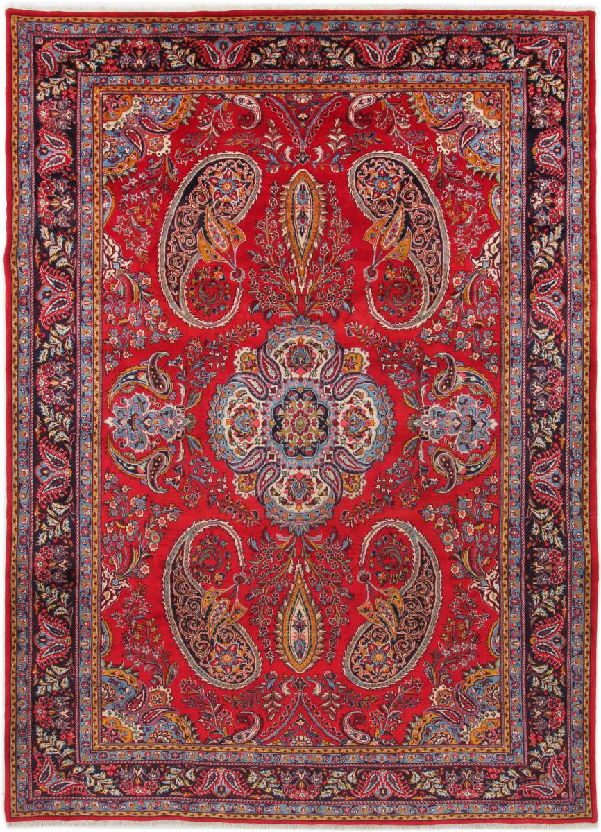  ペルシャ絨毯 Mashhad アンティーク 342x250 342x250,  ペルシャ絨毯 手織り