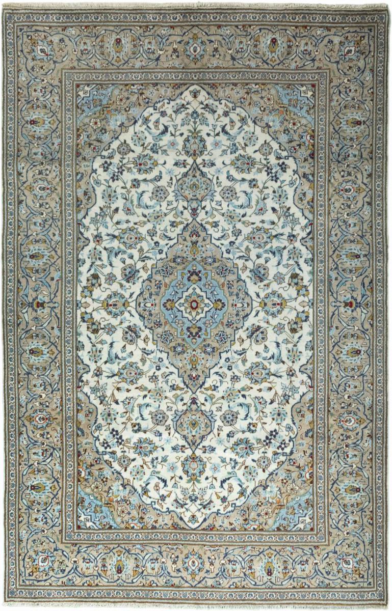 Tapis persan Kashan 9'11"x6'5" 9'11"x6'5", Tapis persan Noué à la main