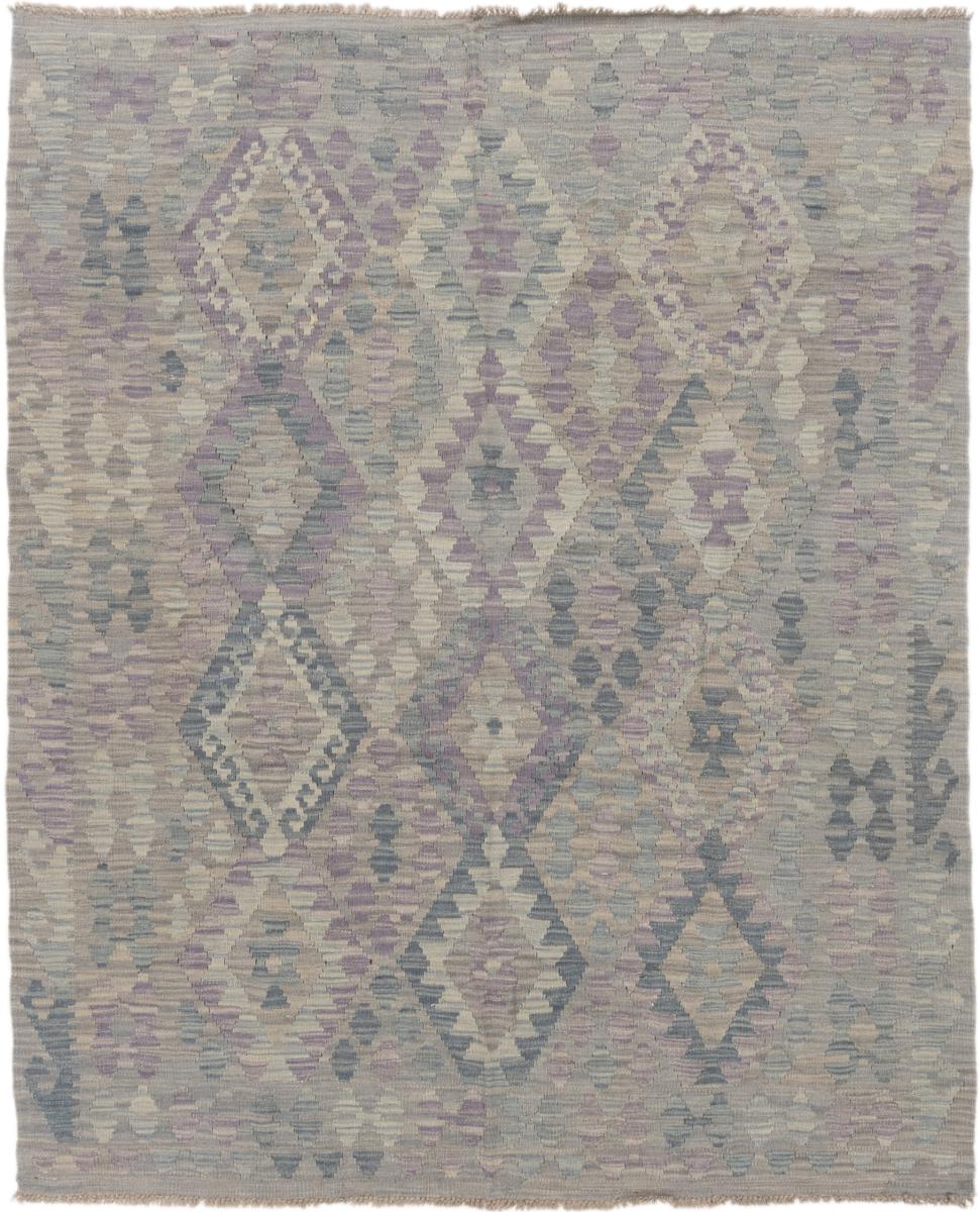 Afghanischer Teppich Kelim Afghan 194x163 194x163, Perserteppich Handgewebt