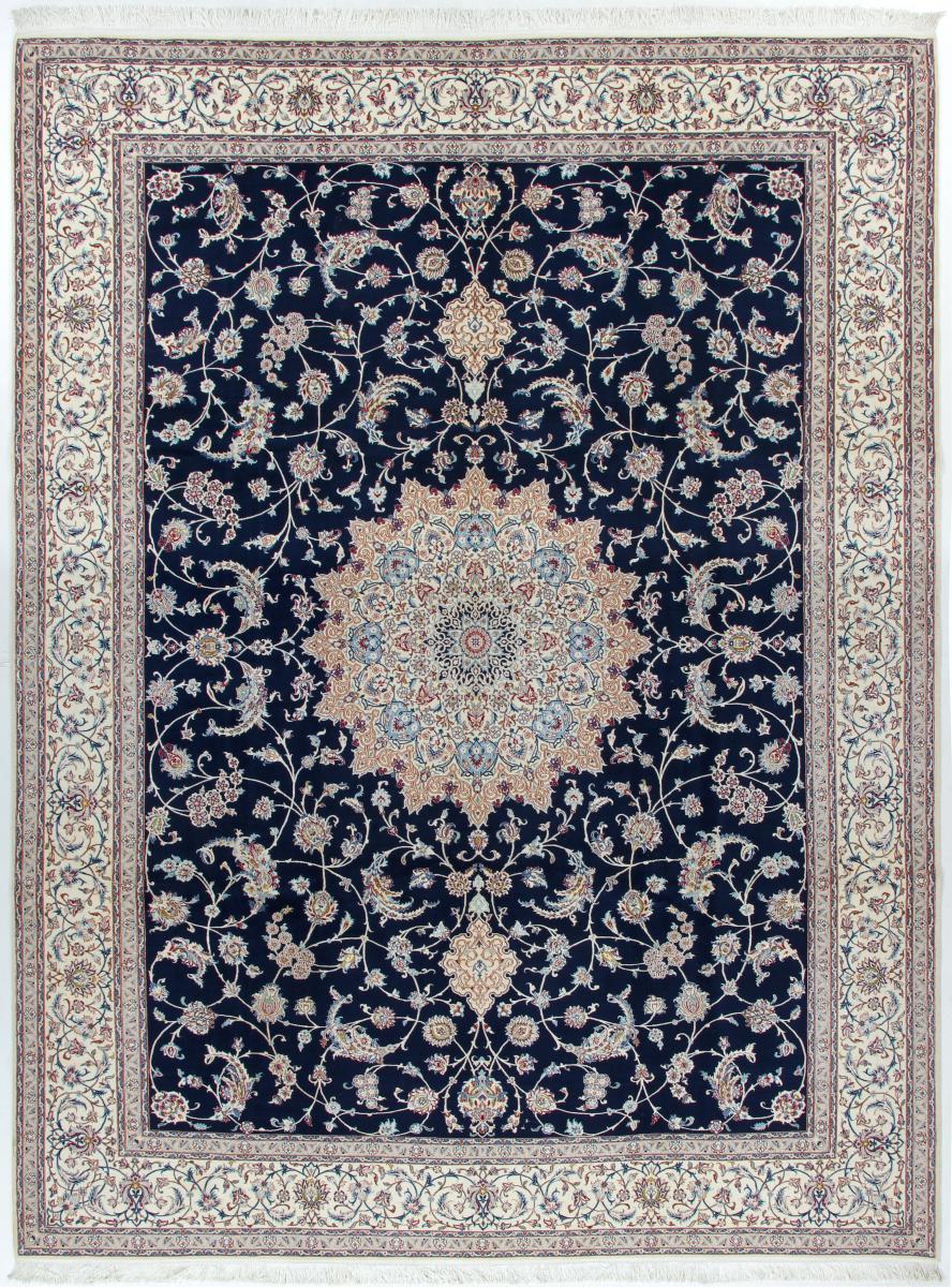 Persian Rug Nain 6La 11'5"x8'7" 11'5"x8'7", Persian Rug Knotted by hand