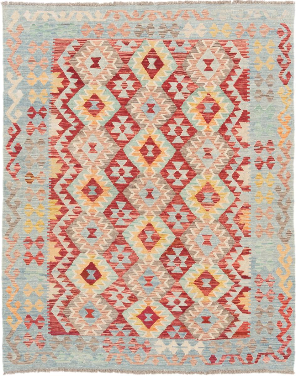 Tapis afghan Kilim Afghan 192x156 192x156, Tapis persan Tissé à la main