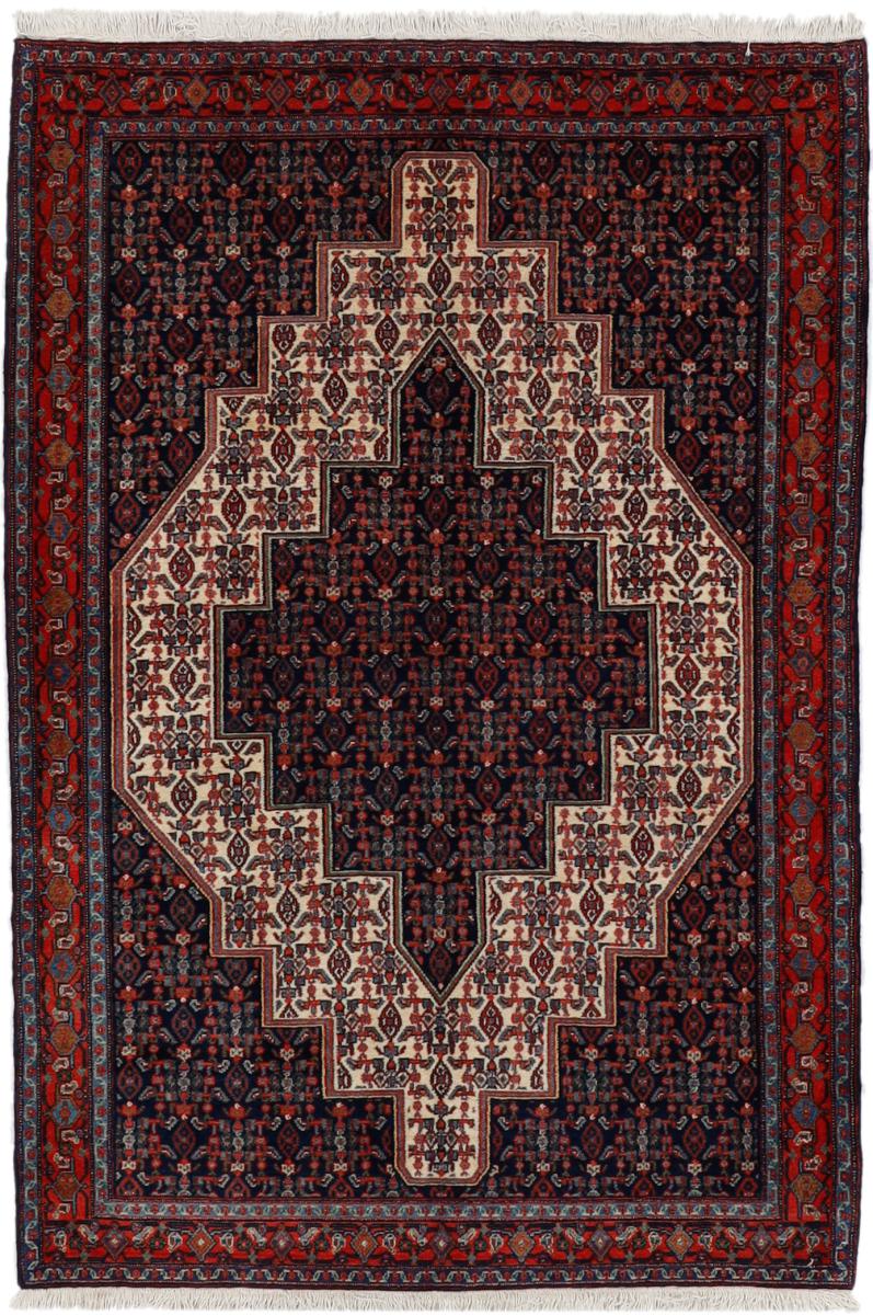 Persian Rug Senneh 7'5"x4'11" 7'5"x4'11", Persian Rug Knotted by hand