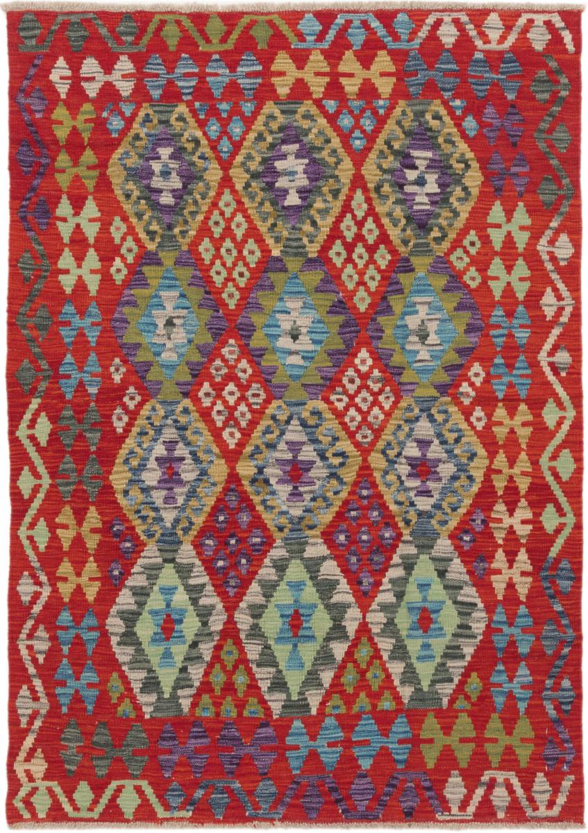 Afghaans tapijt Kilim Afghan 174x123 174x123, Perzisch tapijt Handgeweven
