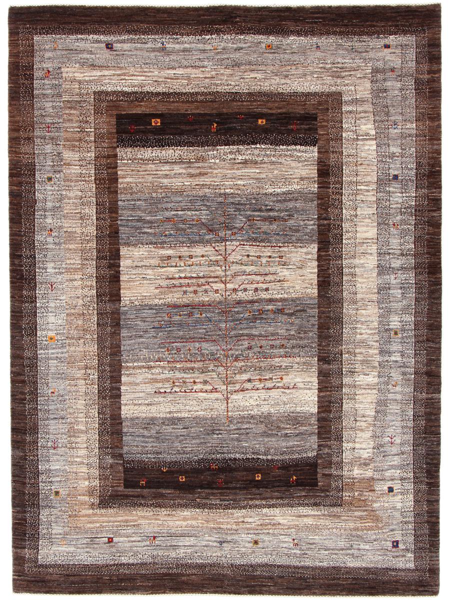 Persian Rug Persian Gabbeh Loribaft Nowbaft 245x178 245x178, Persian Rug Knotted by hand