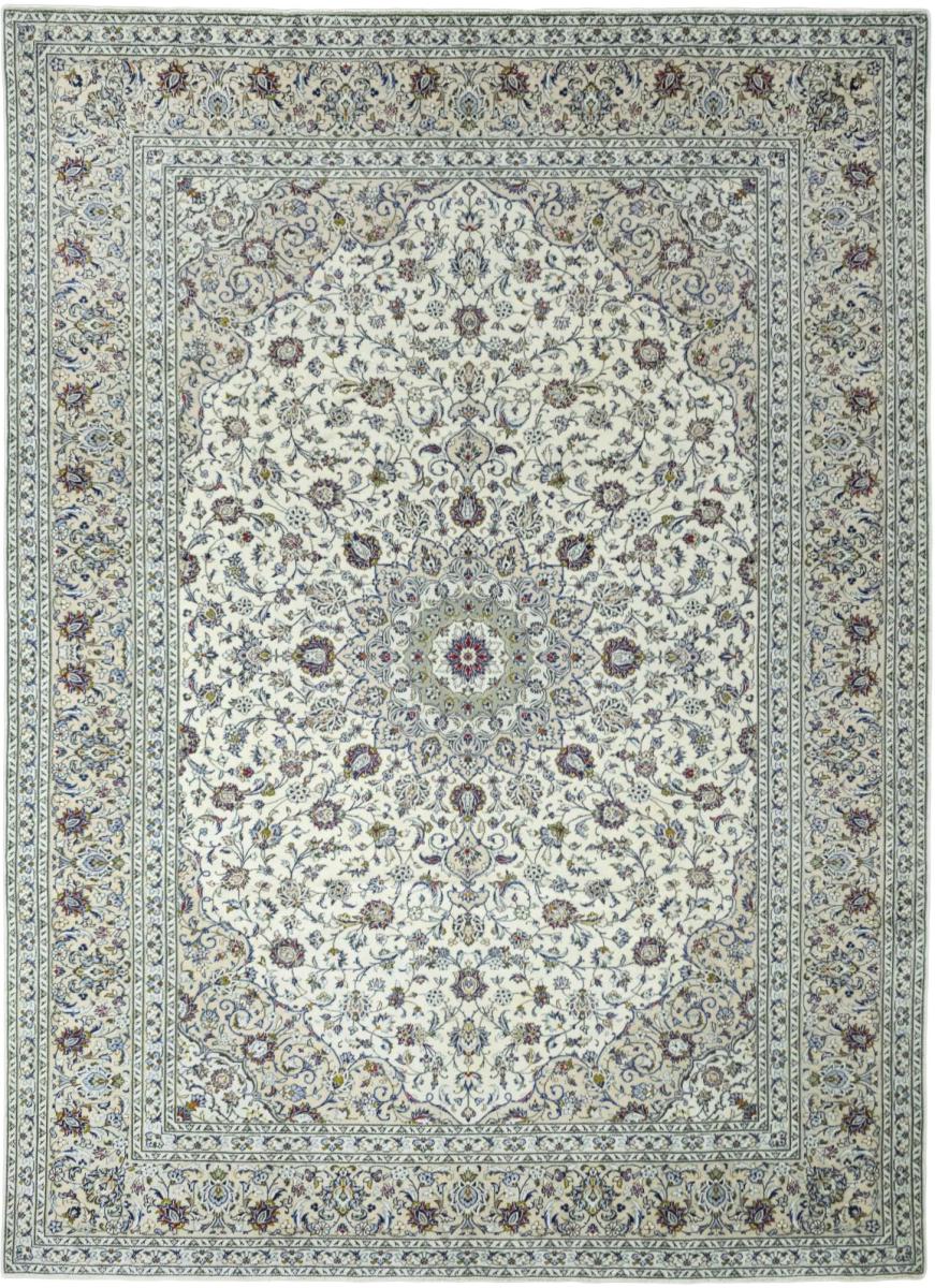 Persian Rug Keshan 13'1"x9'6" 13'1"x9'6", Persian Rug Knotted by hand