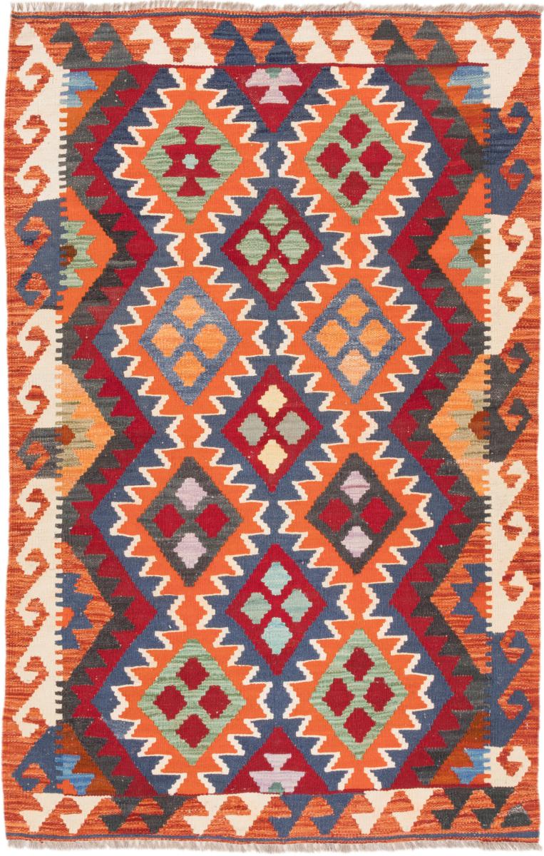 Alfombra afgana Kilim Afghan 163x103 163x103, Alfombra persa Tejido a mano