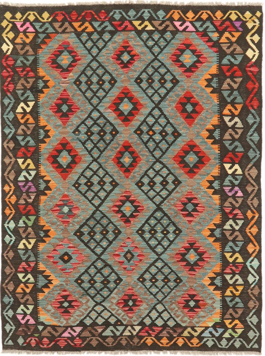 Tappeto Afgano Kilim Afghan Heritage 7'4"x5'10" 7'4"x5'10", Tappeto persiano Tessuto a mano