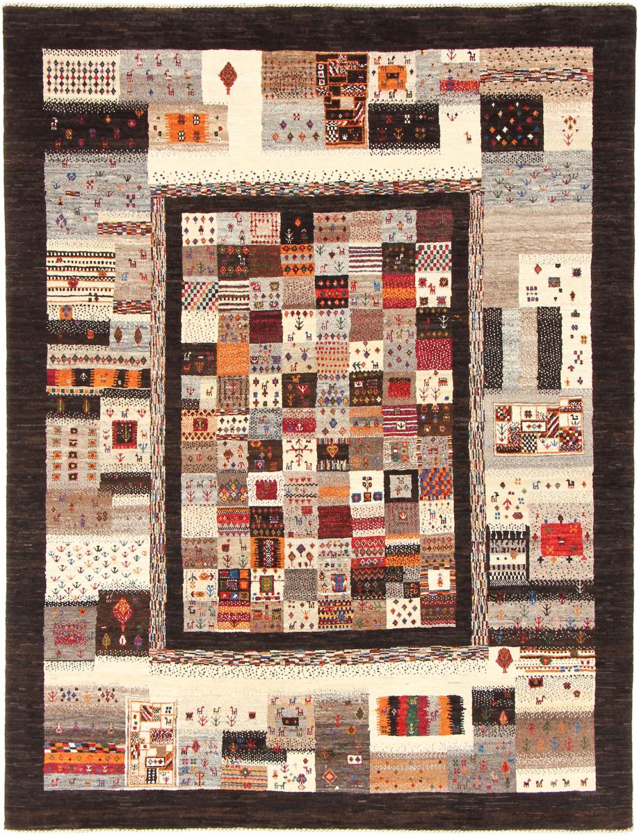 Perzisch tapijt Perzisch Gabbeh Loribaft Nowbaft 193x150 193x150, Perzisch tapijt Handgeknoopte