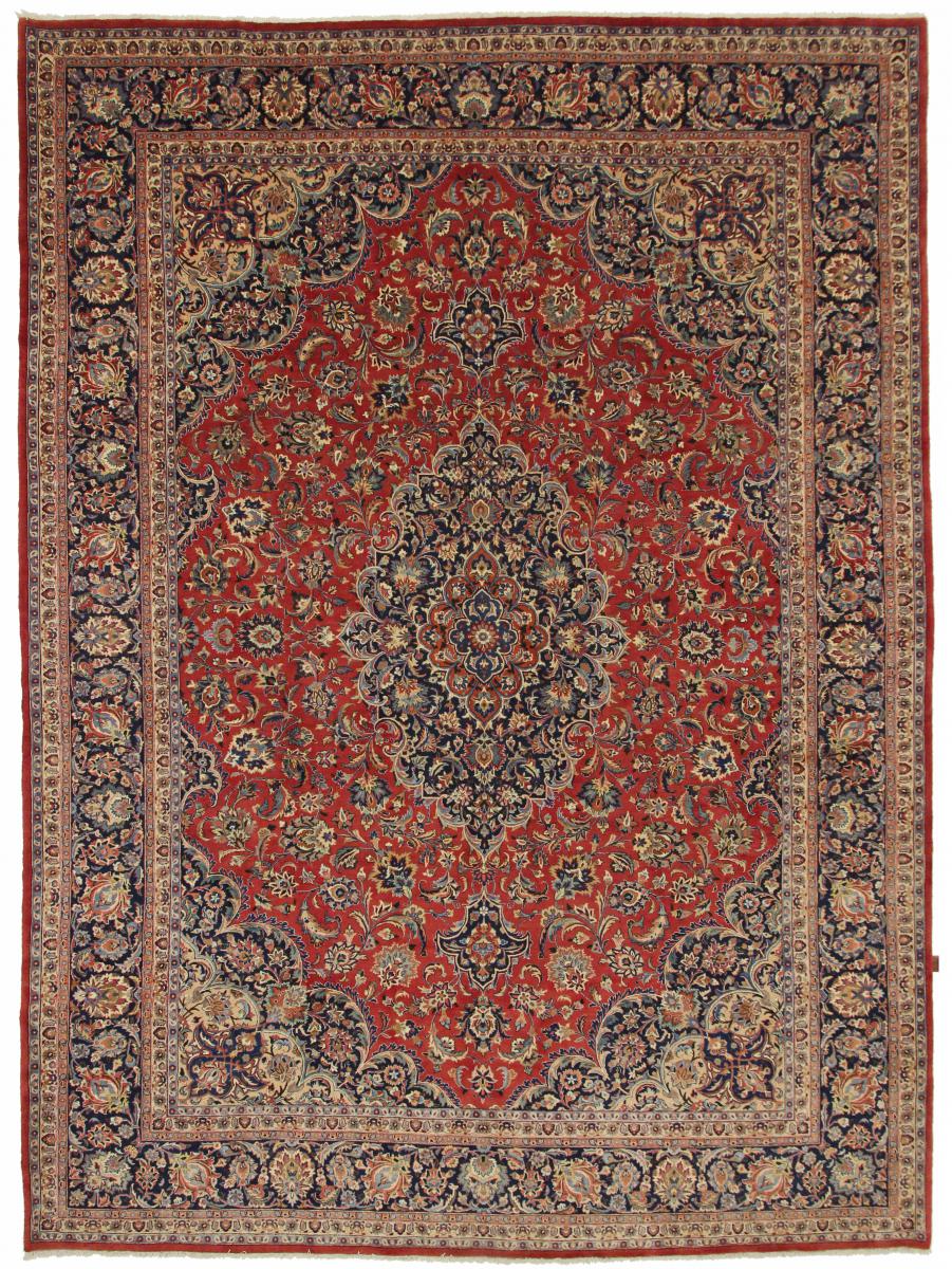 Persian Rug Mashhad 405x302 405x302, Oriental Carpet Knotted by hand