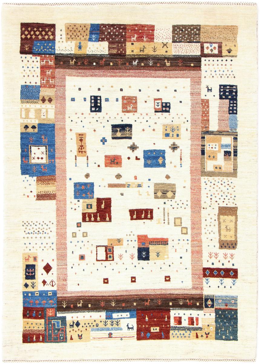 Perzisch tapijt Perzisch Gabbeh Loribaft Nowbaft 5'2"x3'8" 5'2"x3'8", Perzisch tapijt Handgeknoopte