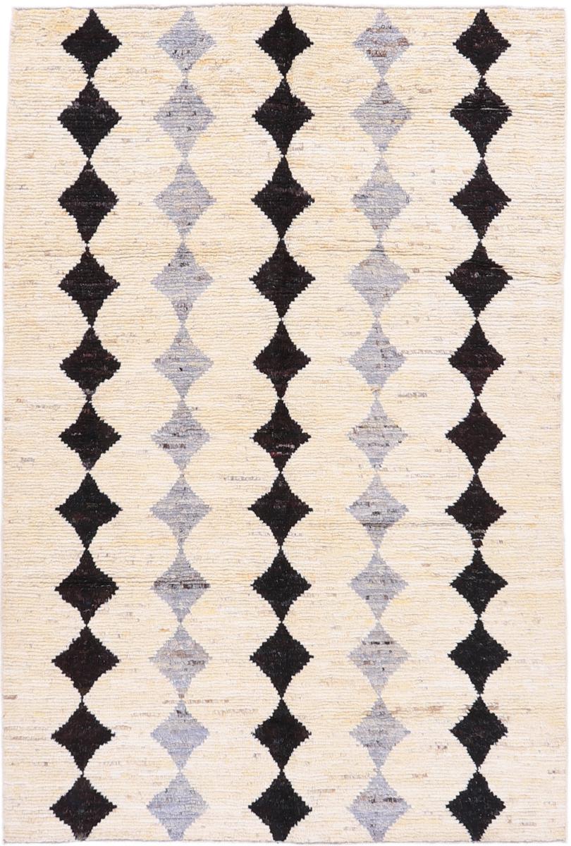 アフガンカーペット Berber Maroccan Atlas 296x197 296x197,  ペルシャ絨毯 手織り