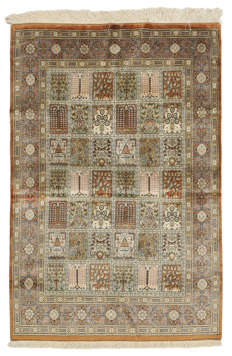 Tapis persan Ghom Soie 147x97 147x97, Tapis persan Noué à la main