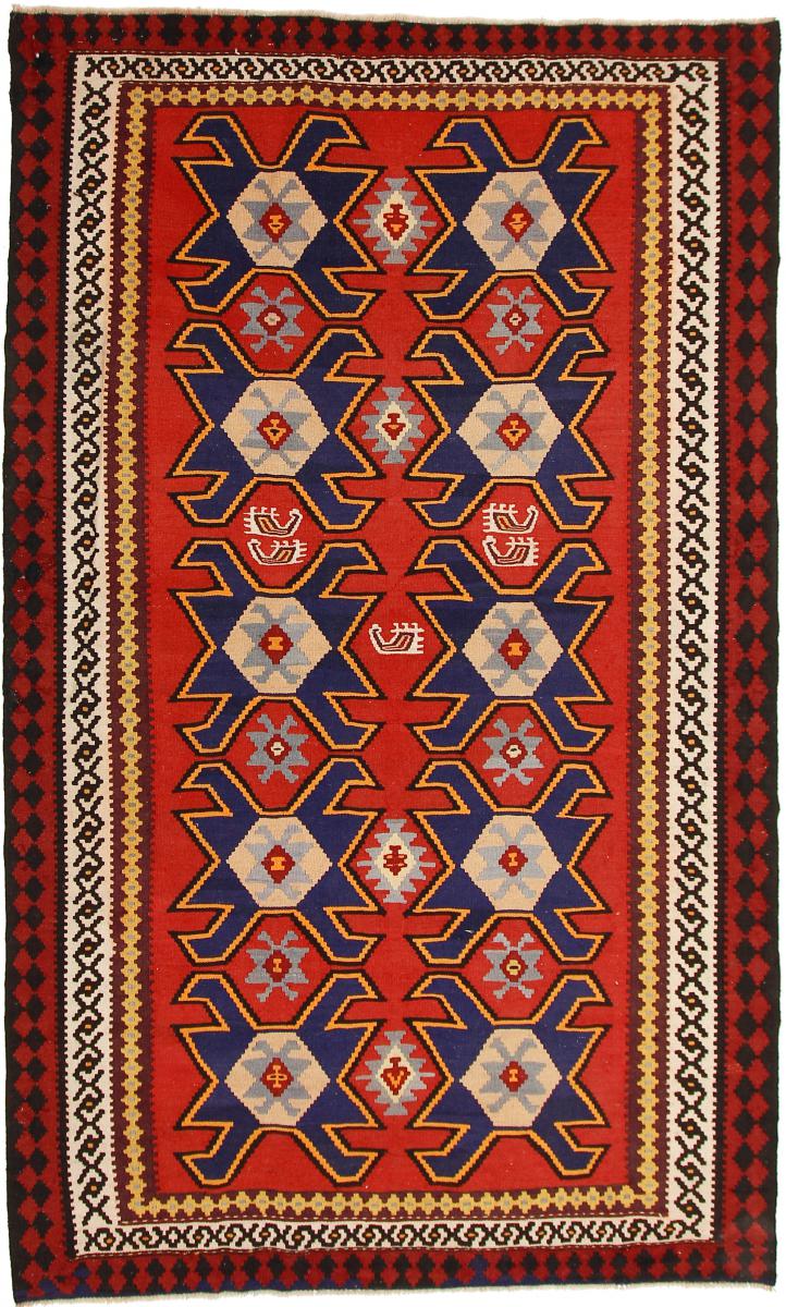 Tappeto persiano Kilim Fars Azerbaijan Antico 304x184 304x184, Tappeto persiano Tessuto a mano