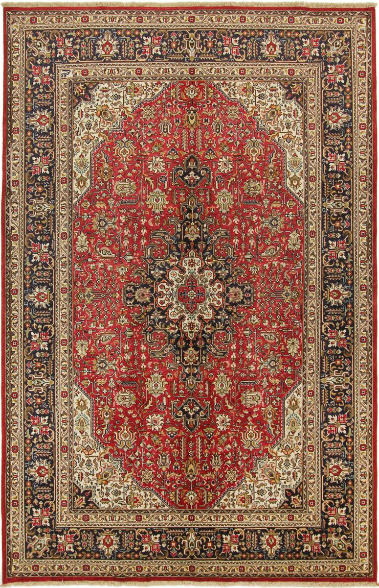 Persian Rug Tabriz 303x194 303x194, Persian Rug Knotted by hand