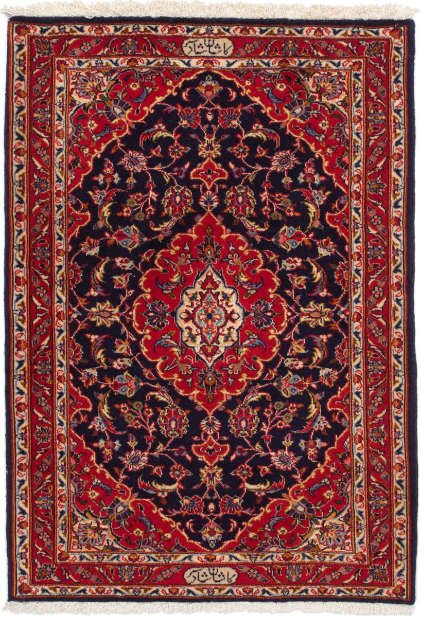 Tapis persan Kashan Kork 117x81 117x81, Tapis persan Noué à la main