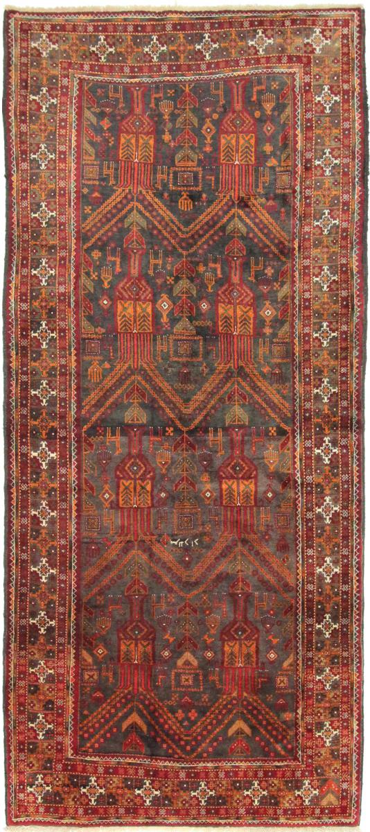 Persian Rug Kordi 10'5"x4'7" 10'5"x4'7", Persian Rug Knotted by hand