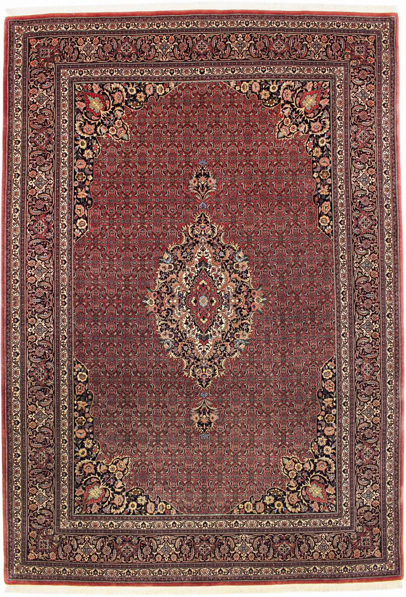 Persian Rug Bidjar Silk Warp 11'11"x8'4" 11'11"x8'4", Persian Rug Knotted by hand