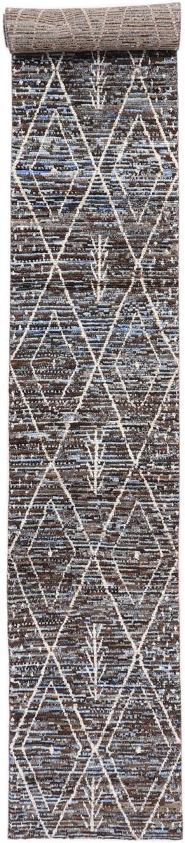 Afghanischer Teppich Berber Maroccan Atlas 591x83 591x83, Perserteppich Handgeknüpft