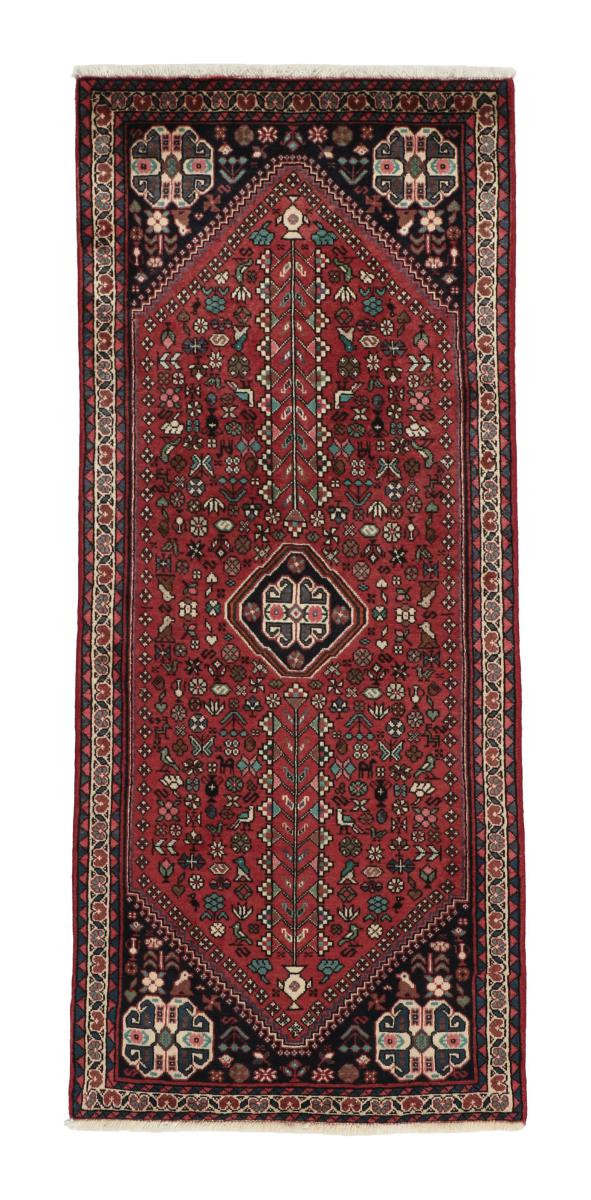 Persian Rug Abadeh 5'1"x2'1" 5'1"x2'1", Persian Rug Knotted by hand