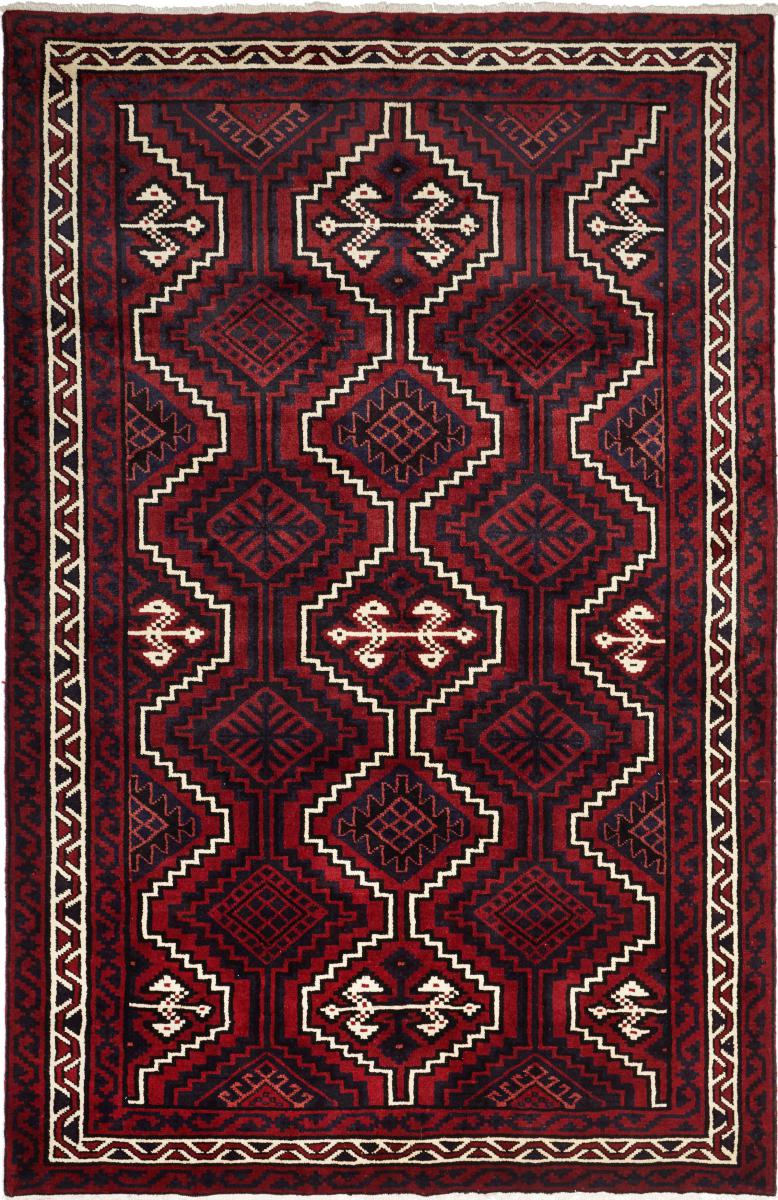 Persisk teppe Persia Gabbeh Loribaft 8'7"x5'7" 8'7"x5'7", Persisk teppe Knyttet for hånd