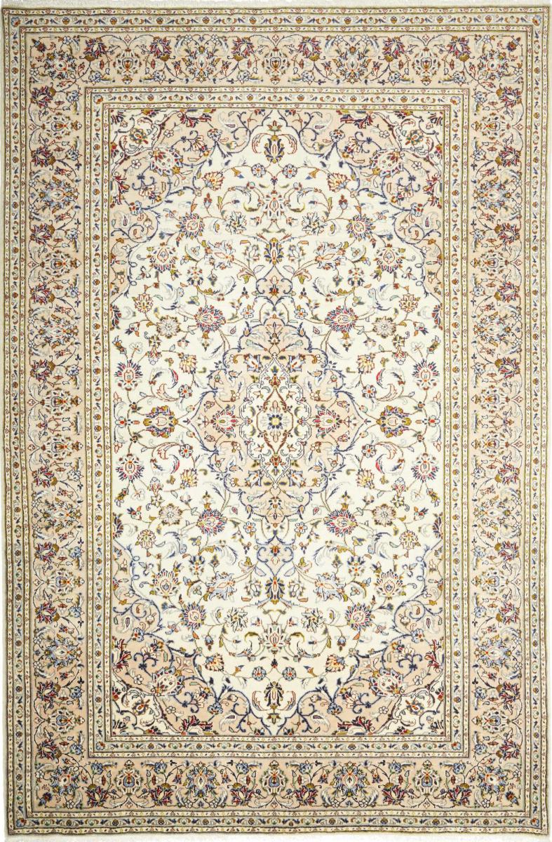 Tapis persan Kashan 314x209 314x209, Tapis persan Noué à la main