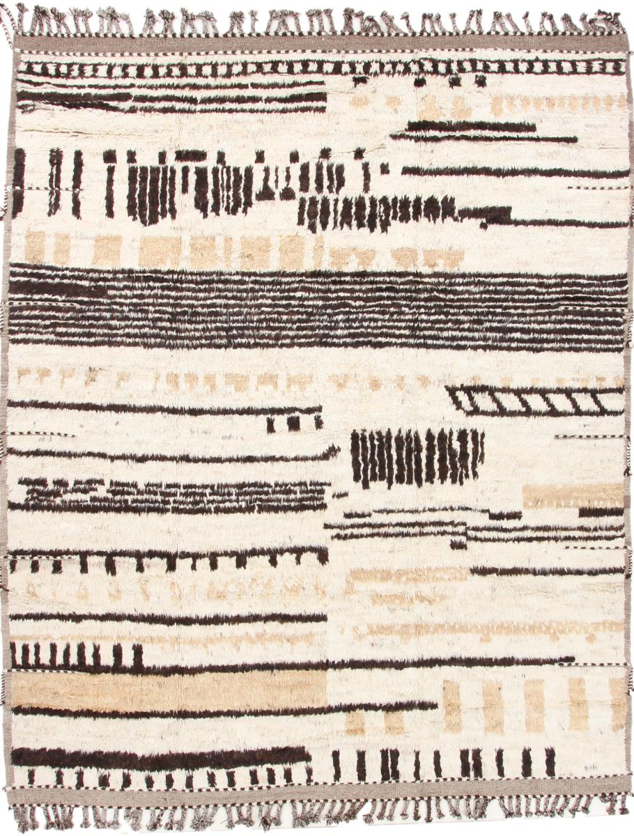 Afghanischer Teppich Berber Maroccan Atlas 10'4"x8'7" 10'4"x8'7", Perserteppich Handgeknüpft