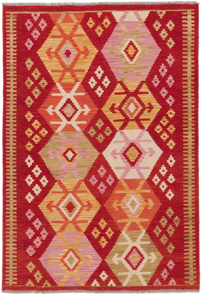 Dywan afgański Kilim Afghan 178x124 178x124, Dywan perski Ręcznie tkane