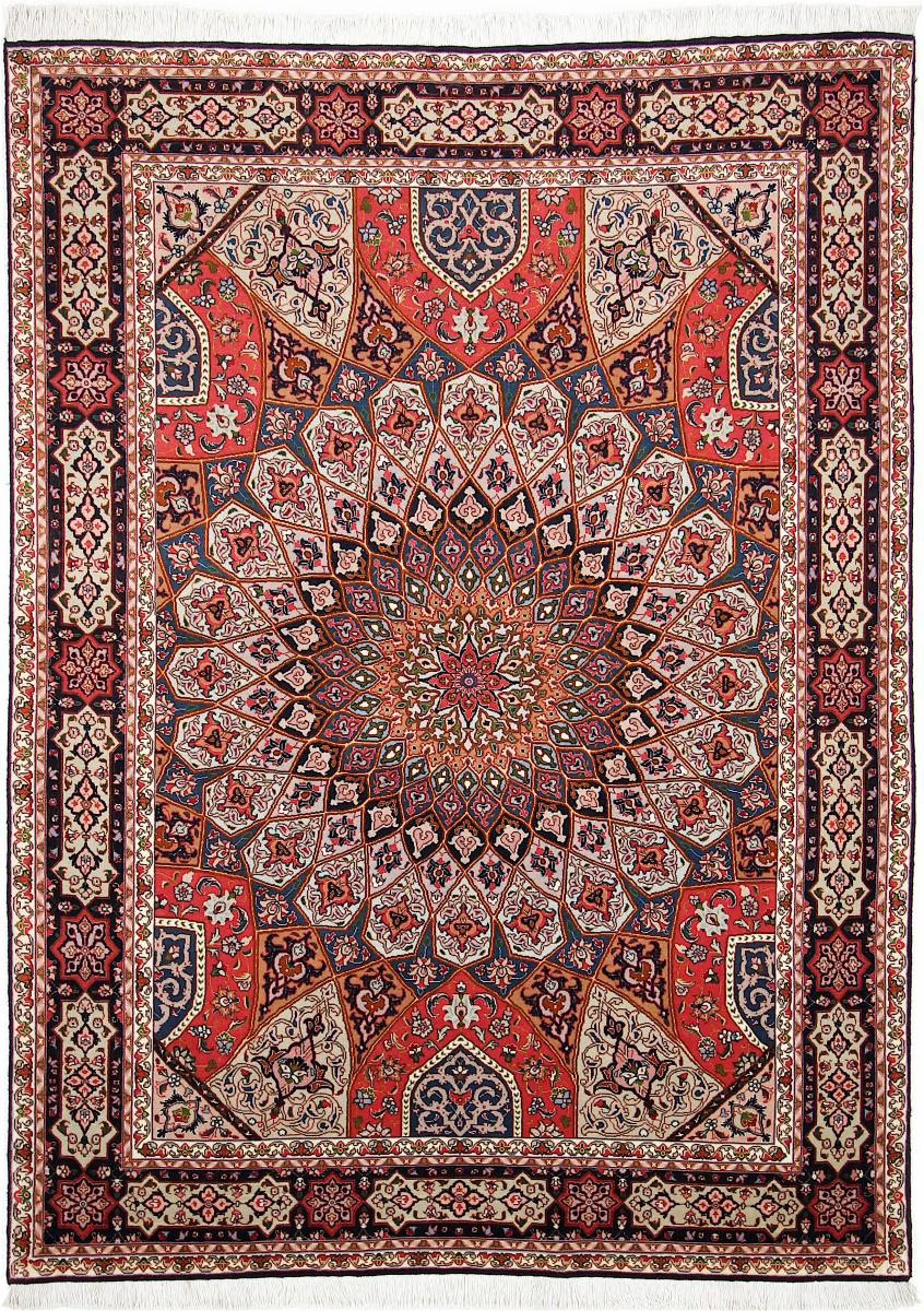 Persialainen matto Tabriz 50Raj 201x154 201x154, Persialainen matto Solmittu käsin