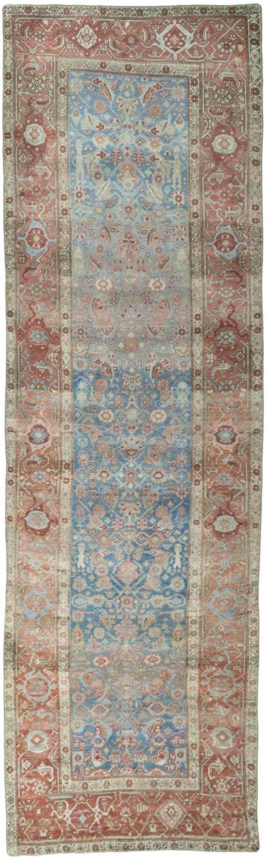 Persian Rug Kordi Antique 13'11"x4'3" 13'11"x4'3", Persian Rug Knotted by hand