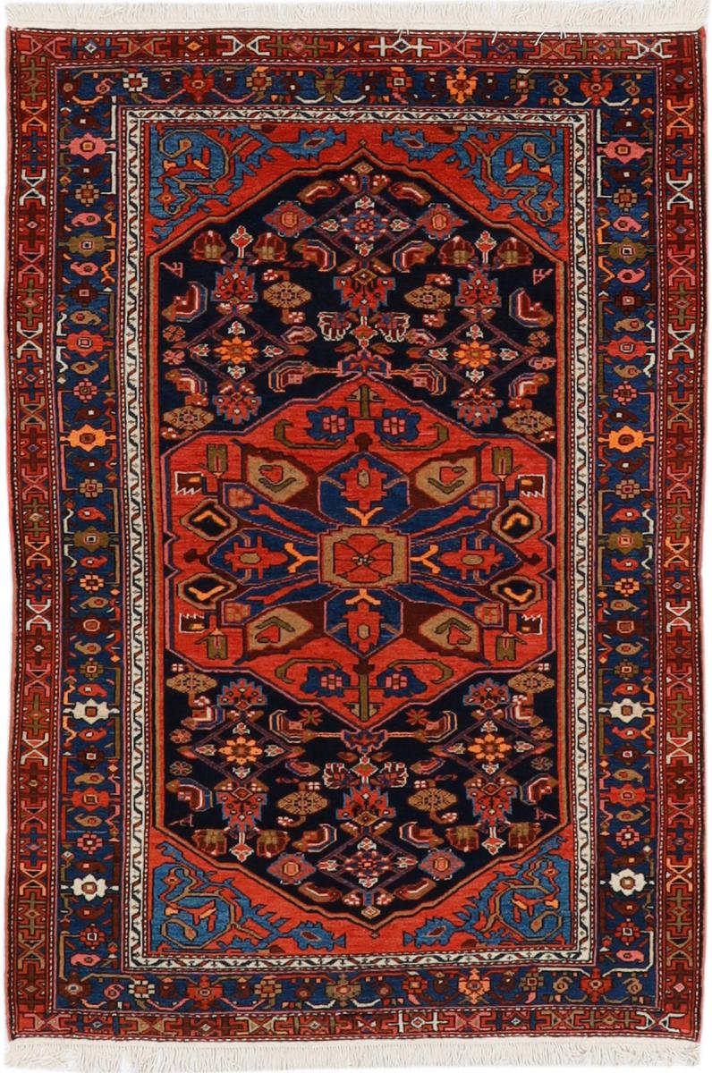 Persisk matta Senneh 194x129 194x129, Persisk matta Knuten för hand