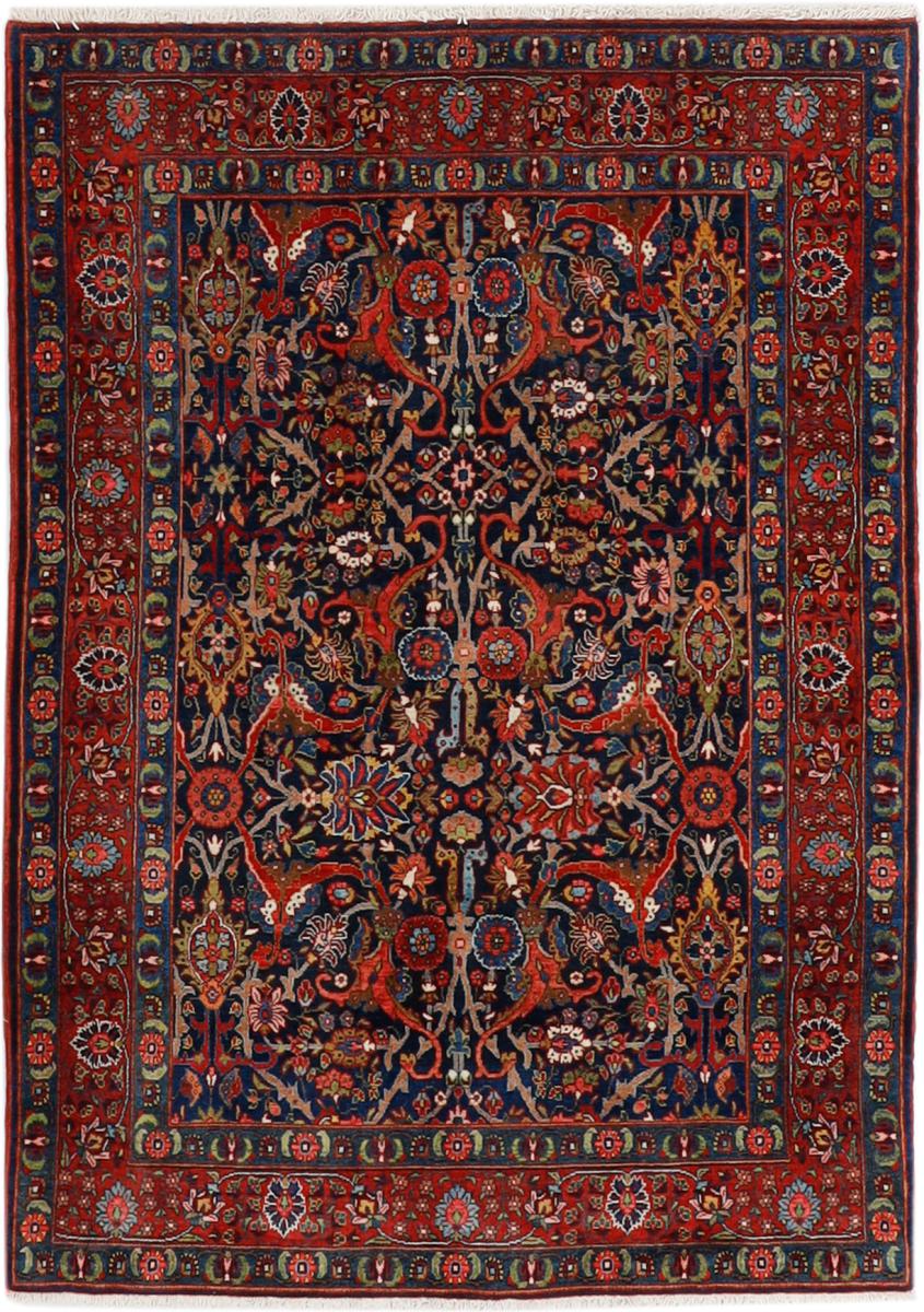 Tapis persan Bidjar Ancien 196x136 196x136, Tapis persan Noué à la main