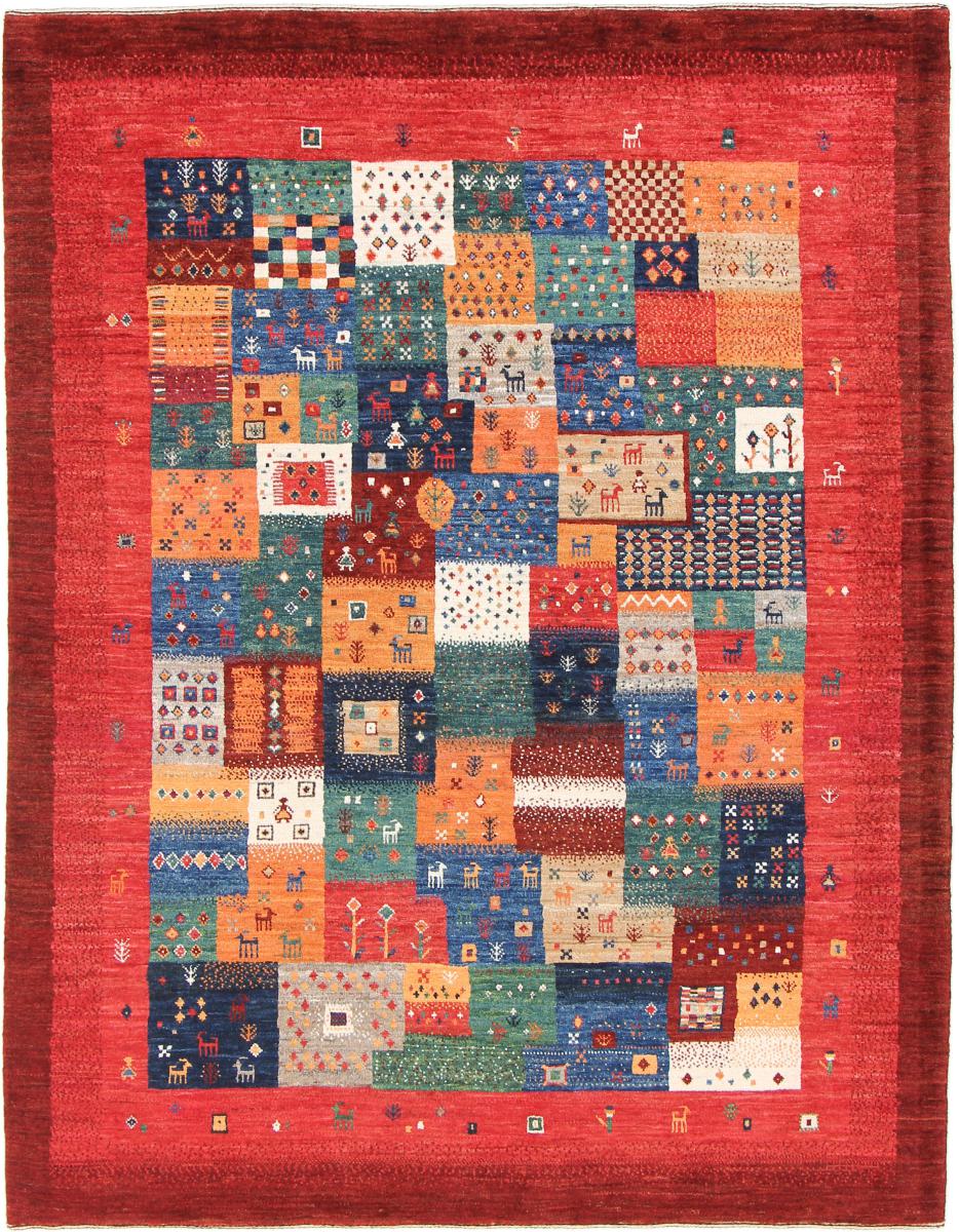 Perzisch tapijt Perzisch Gabbeh Loribaft Nowbaft 6'2"x4'10" 6'2"x4'10", Perzisch tapijt Handgeknoopte